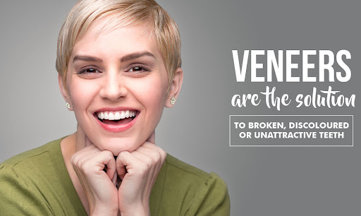 Custom porcelain dental veneers crafted for aesthetic smile makeover at Clifton Advanced Dentistry